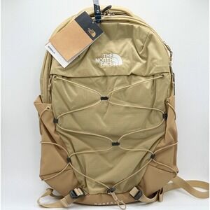 The North Face Womens Borealis Backpack Khaki Stone NF0A52SILK5-OS NEW